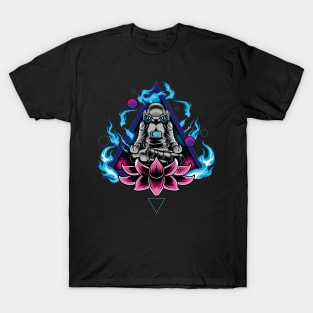 Astronaut Meditation T-Shirt